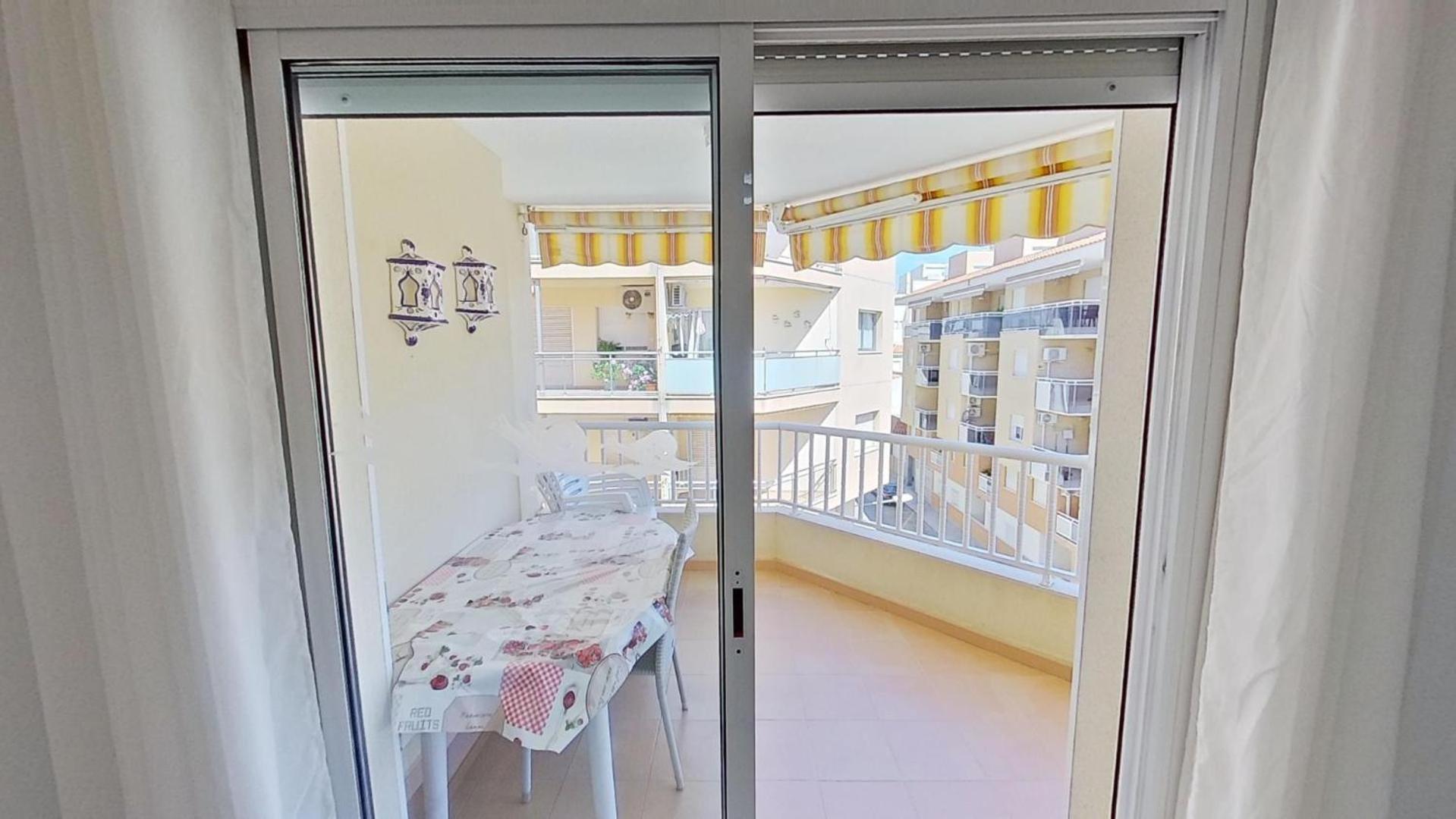 Apartamento Vistas Al Mar, Segunda Linea 3 Habitaciones Sant Carlos de la Ràpita Eksteriør billede