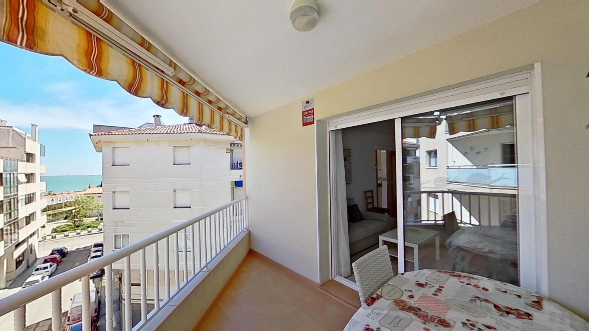 Apartamento Vistas Al Mar, Segunda Linea 3 Habitaciones Sant Carlos de la Ràpita Eksteriør billede