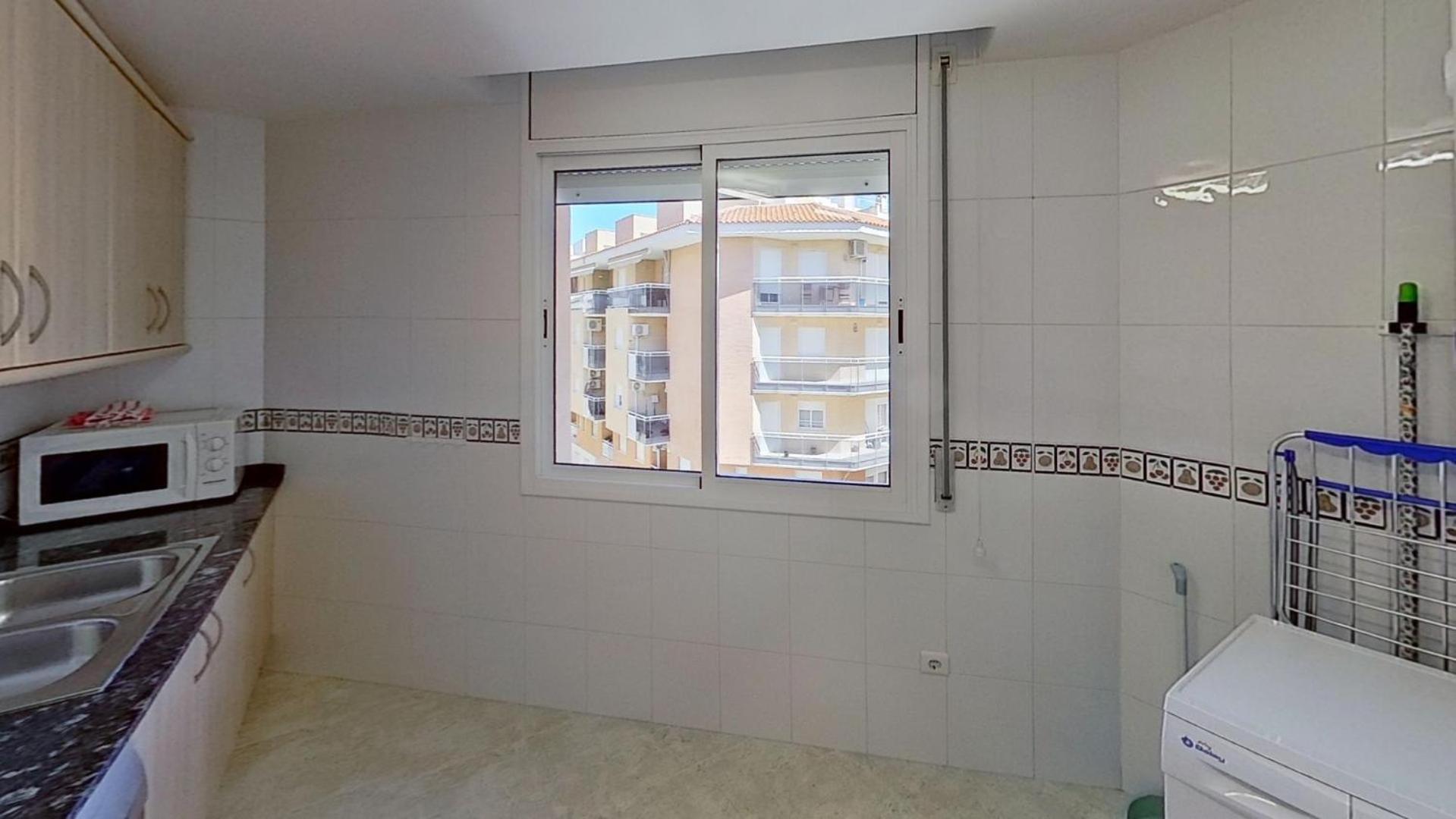 Apartamento Vistas Al Mar, Segunda Linea 3 Habitaciones Sant Carlos de la Ràpita Eksteriør billede