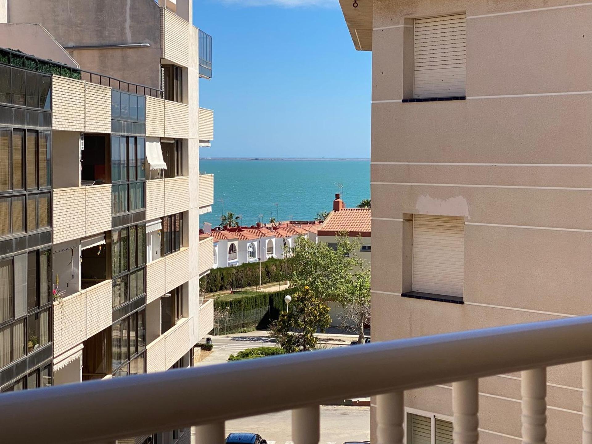 Apartamento Vistas Al Mar, Segunda Linea 3 Habitaciones Sant Carlos de la Ràpita Eksteriør billede